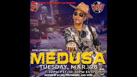 Medusa The Gangsta Goddess West Coast Fleet DJs Listening Session