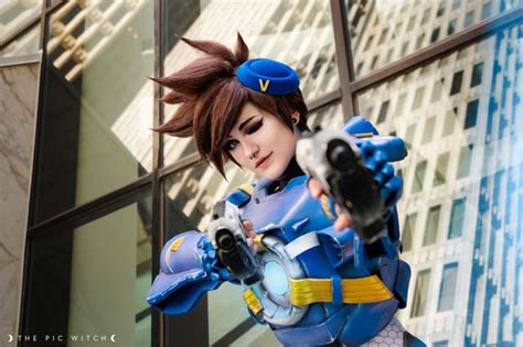 Cadet Oxton Tracer Cosplay By Me Roverwatch