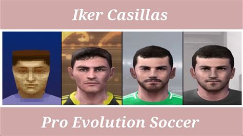 Iker Casillas Stats Evolution Winning Eleven Ao Pes Ps