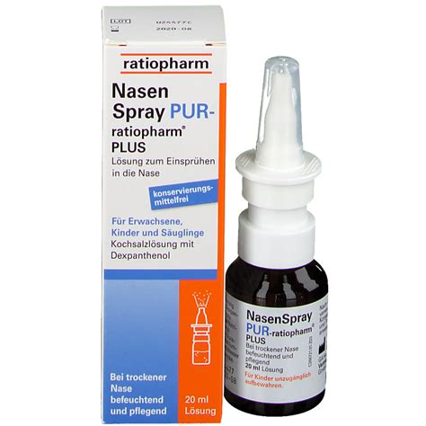 NasenSpray PUR Ratiopharm PLUS Shop Apotheke At