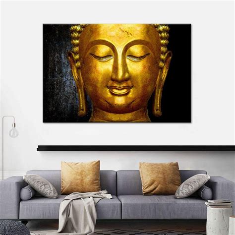 Large Buddha Face Wall Art Canvas Wall Art Art Photography Wall Art