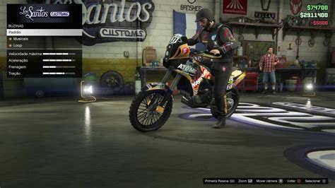 GTA V Online Tunando A Nova Moto Nagasaki BF400 10 YouTube