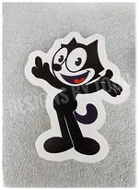 Felix The Cat Vinyl Sticker Decal Middle Finger Classic Cartoon