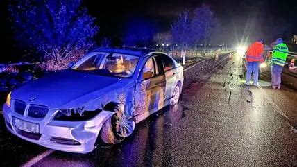 B87 bei Eilenburg Unfall mit Verletzten Höhe Sprotta Siedlung