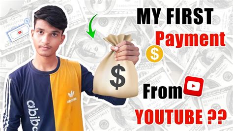 My First Payment From Youtube 🤑 Make Money From Youtube Payment