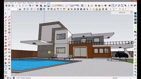 Cara Membuat Background V Ray Sketchup Imagesee