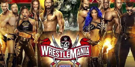 The Distraction On Twitch Wrestlemania 37 Night Two Simulation Fire