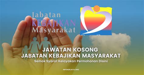 Jawatan Kosong Terkini Jabatan Kebajikan Masyarakat Jkm Jawatan