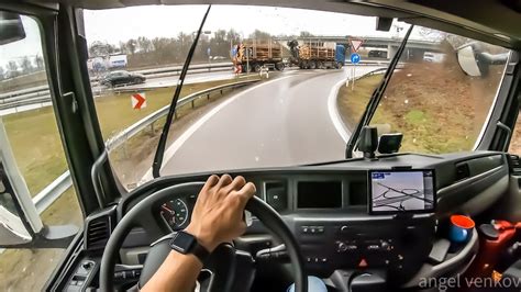 Pov Truck Driving Brand New Man Tgx Bobingen Augsburg