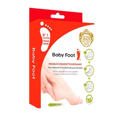 Masque Chaussette Exfoliant Paire Pour Les Pieds Baby Foot Easypara