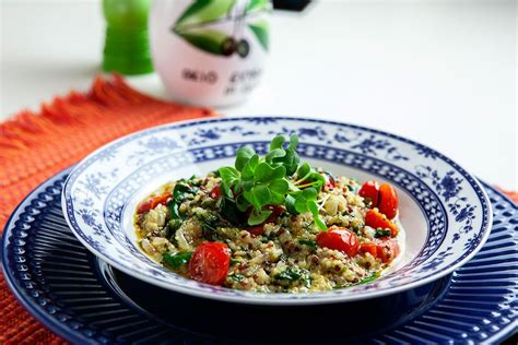 Risoto De Quinoa E Espinafre Lucilia Diniz