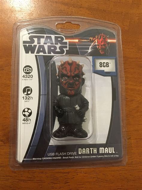 Tyme Machines Star Wars Darth Maul High Speed Usb Flash Drive Gb