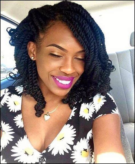 35 Short Senegalese Twist Braids NHP Crochet Hairstyle Ideas