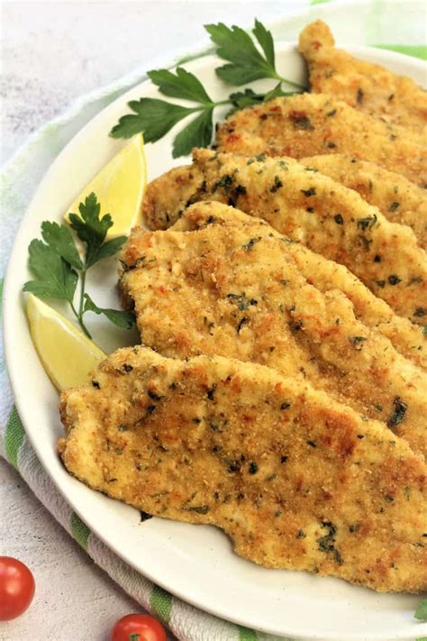 Baked Breaded Chicken Cutlets Mangia Bedda