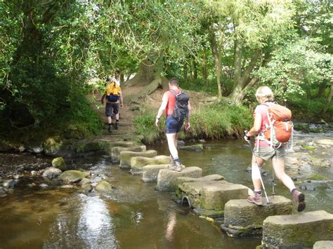 Egton Bridge Stepping Stones Johnkeohane Flickr