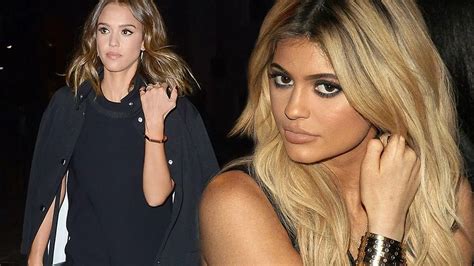 Kylie Jenners Bodyguard Shoved Jessica Alba After Packed New York