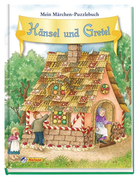 Mein Märchen Puzzlebuch Hänsel und Gretel Pappbilderbuch mit 5