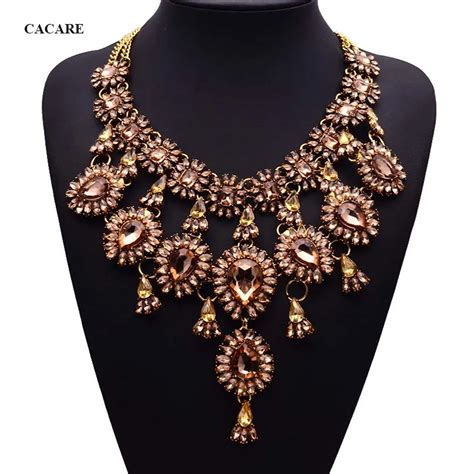 Big Pendent Large Necklace Maxi Women Cheap Fashion Jewelery Collares