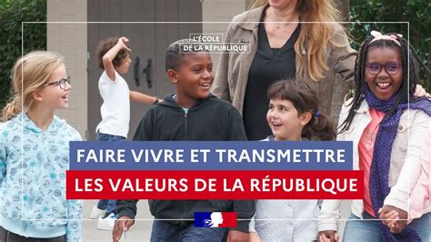 Les valeurs de la République à l école YouTube