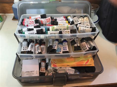 How And Where Do You Store Your Art Paint And Accessories