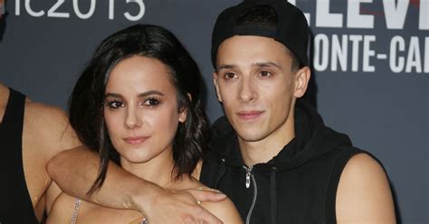 Alizée et son compagnon Grégoire Lyonnet Spectacle Danse avec les