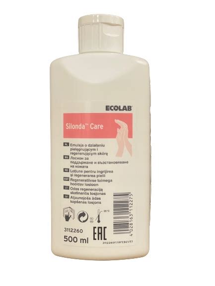 Silonda Care 500 Ml RÓŻowa Ecolab Krem Emulsja Do RĄk I CiaŁa 11356775131 Allegro Pl