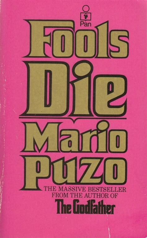 Fools Die 9780330258470 Puzo Mario Books