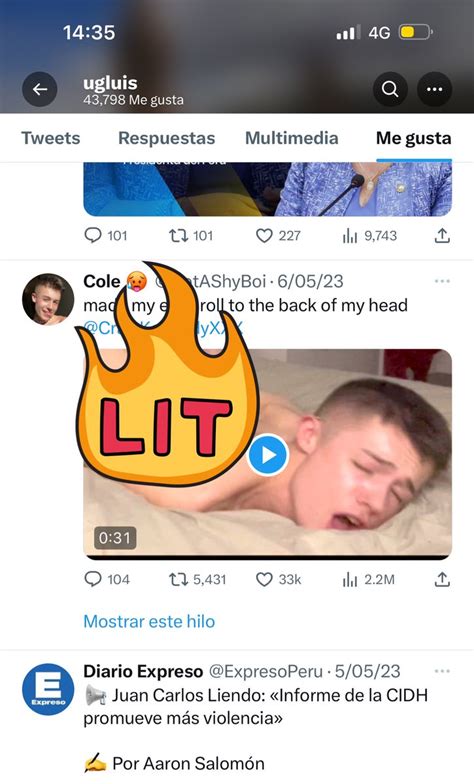 Andy Livise on Twitter JAJAJA Es real Homofóbicos consumiendo p0rn0 gay inesperado https