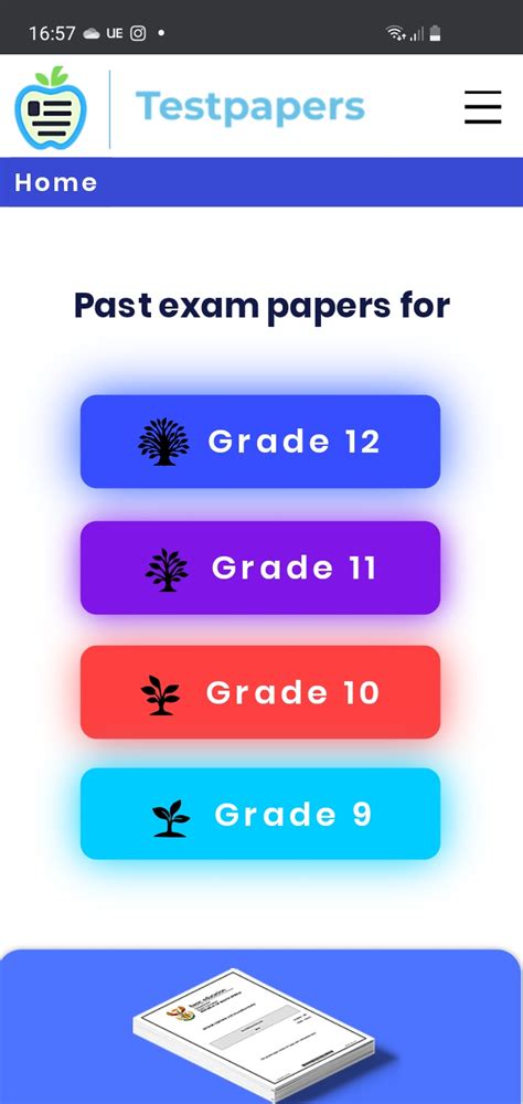 Largest Collection Of Past Exam Papers WCED EPortal