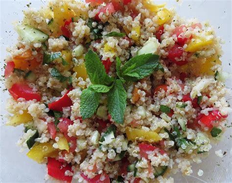 Salade de quinoa façon taboulé Ma petite cuisine gourmande sans