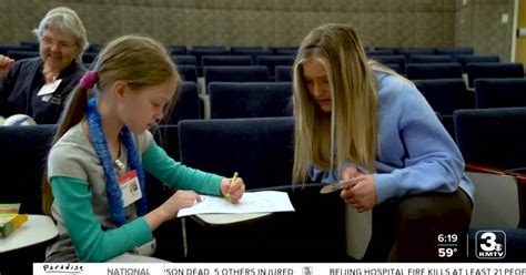 Creighton Volleyball team visits Children's Hospital