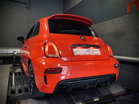 Reprogrammation moteur sur une Fiat 500 Abarth Competizione à Lyon