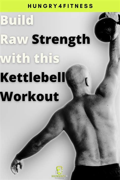 A Man Completing A Kettlebell Strength Workout Strength Workout