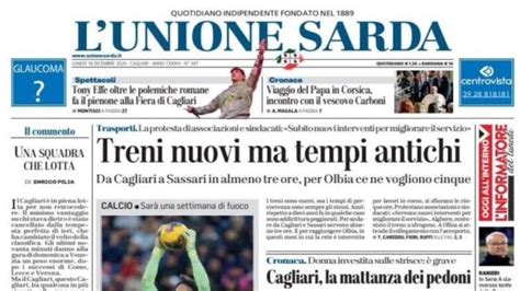 L Unione Sarda Cagliari Tra La Coppa Con La Juve E Poi Il Venezia