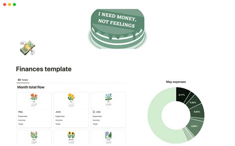 Finances Template Template By Sara Hauser Notion Marketplace