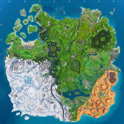 Fortnite Crean Un Increíble Diseño Del Mapa Que Mezcla El Actual Con El Del Capítulo 1