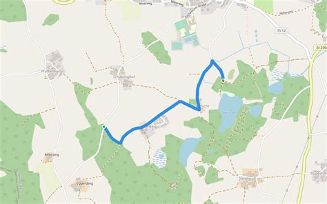 Circular Route In The Schnaidsee Lake District Walking And Running