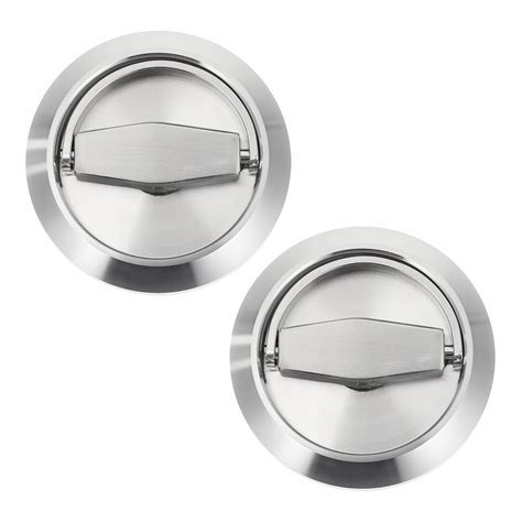 Stainless Steel Hidden Door Handles Recessed Invisible Wardrobe Handles