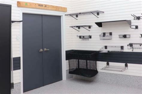 Pvc Slatwalls And Accessories Ontario Infinity Garage
