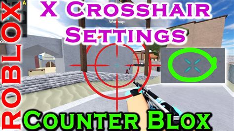 New X Crosshair Counter Blox Remastered Roblox Counterblox