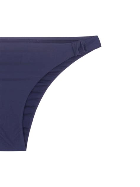 Amir Slama Halterneck Non Wired Bikini Set Blue FARFETCH
