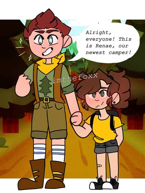 “our Newest Camper ” [oc] 🌿camp Camp🌿 Amino