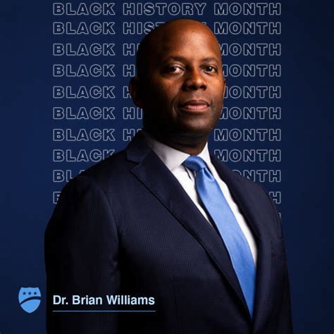 This Black History Month We Honor Dr Brian Williams Gpac Illinois