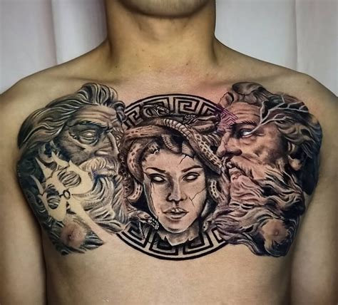 17+ Chest Piece Tattoo Ideas That Will Blow Your Mind!