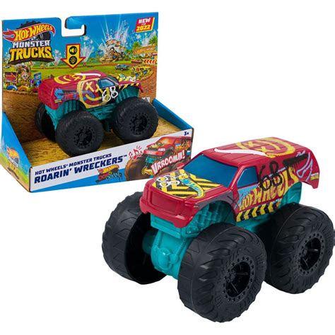 Hot Wheels Monster Trucks Kükreyen Arabalar Dem Derloy HDX Limon Oyuncak