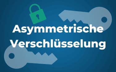 Asymmetrische Verschl Sselung Einfach Erkl Rt Privacytutor