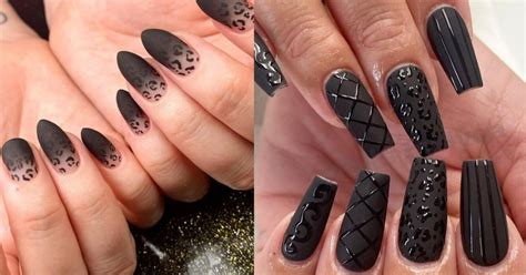 Black And Grey Nail Designs Atelier Yuwa Ciao Jp