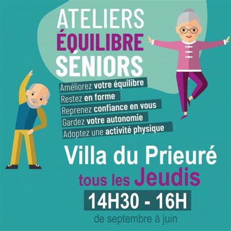 Ateliers Equilibre Séniors coordonnés par la Plateforme de Prévention