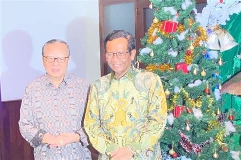 Mahfud Md Ungkap Ibadah Natal Berjalan Lancar Sesuai Doanya