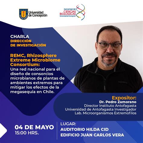 Cs Biol Gicas Udec On Twitter Comunidadfcb El De Mayo El Dr